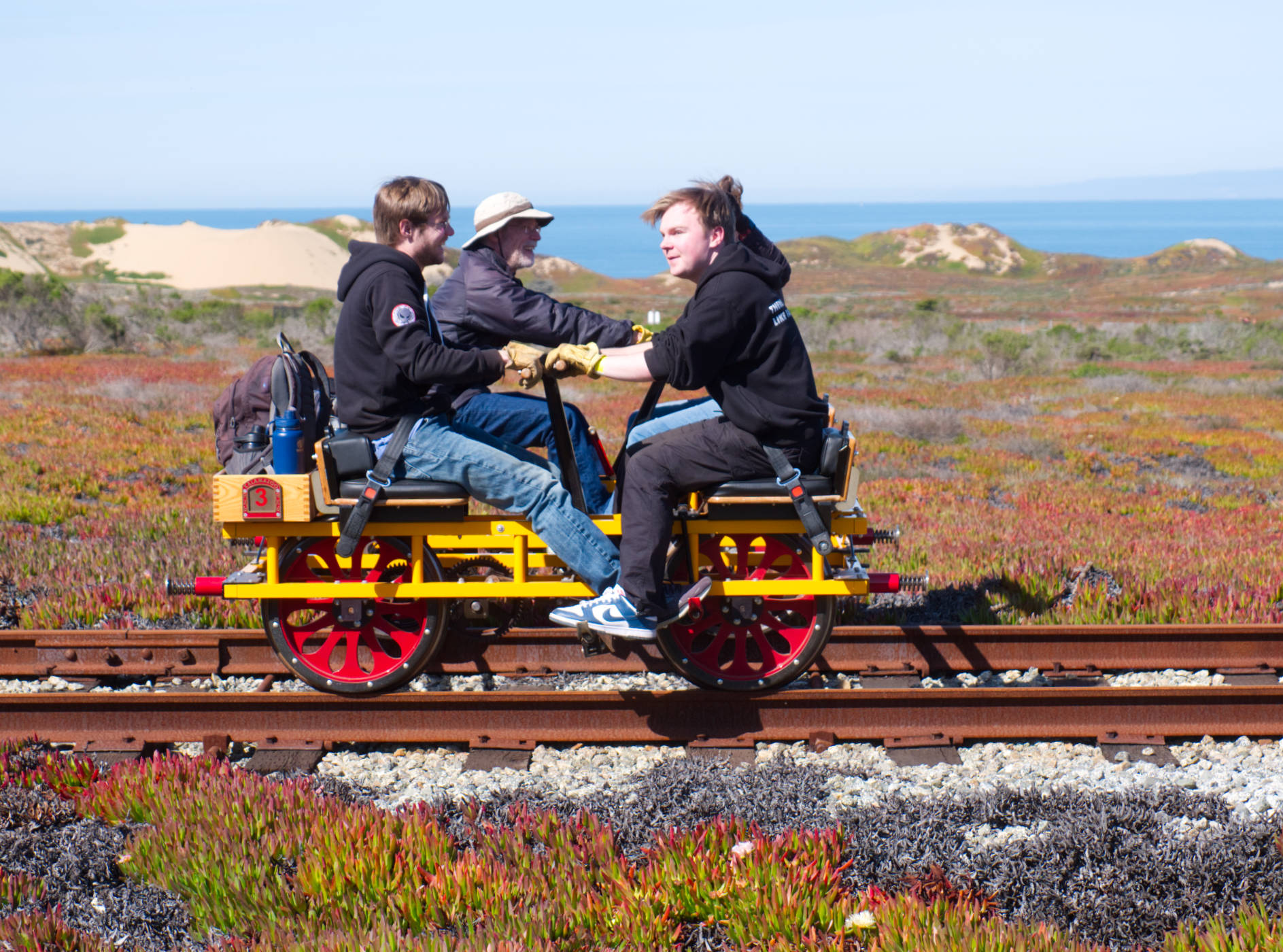 The Experience Monterey Bay Rail Bikes