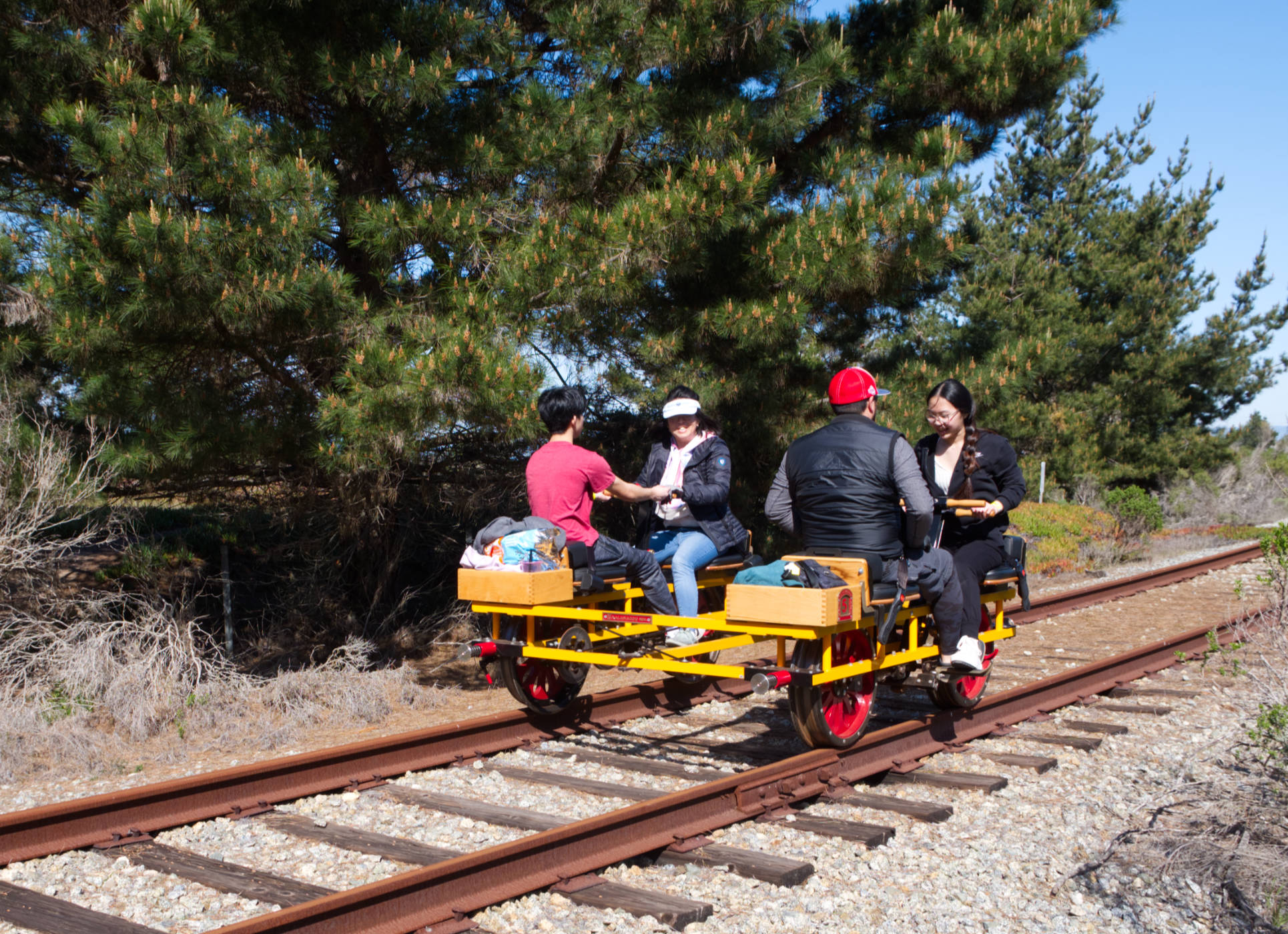 Monterey Bay Rail Bikes Railbike and handcar tours across the